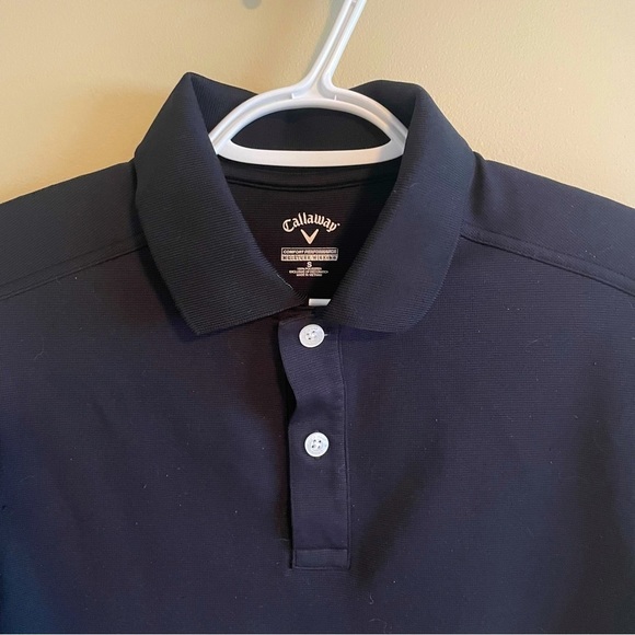 CALLAWAY Polo Golf Shirt Black | Callaway - Picture 3 of 8